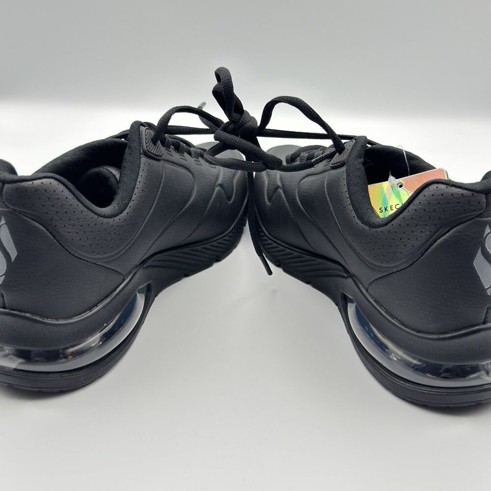 Skechers Womens Vegan Uno 2 Air Around You Black Walking Shoes Size 9.5 - Picture 3 of 12